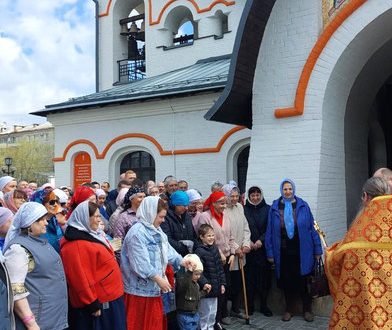 Крестный ход на Антипасху прошёл в Свято-Алексеевском храме Свободного